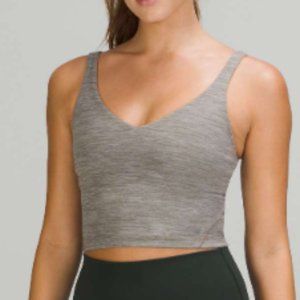 lululemon Align Tank Heathered Rover Size 10 NWT